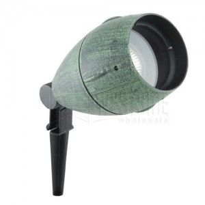 Malibu Lighting CS508V Outdoor Light, Halogen Flood Light   Verde