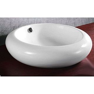 Caracalla Ceramica Round Vessel Bathroom Sink