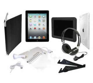 Apple iPad 2 16GB WiFi w/ Armor Case Car Headrest, & Accessories —