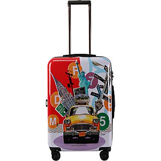 Triforce Francisco Ceron Pop Art New York 26 Hardside Spinner Luggage