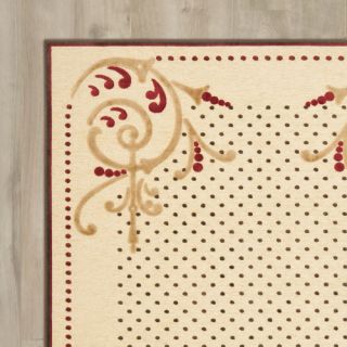 Chatou Hand Loomed Creme Area Rug by Lark Manor