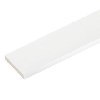 Veranda 3/4 in. x 5 1/2 in. x 8 ft. White PVC Trim (6 Pack) IN5416425