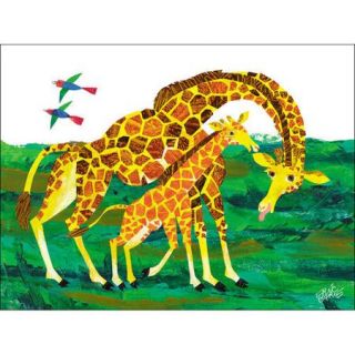 Oopsy Daisy Eric Carle's Giraffe Mother Canvas Art
