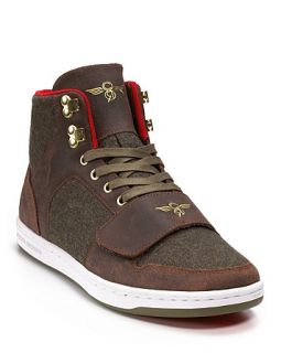 Creative Recreation "Cesario" Khaki Wool Brown Sneaker
