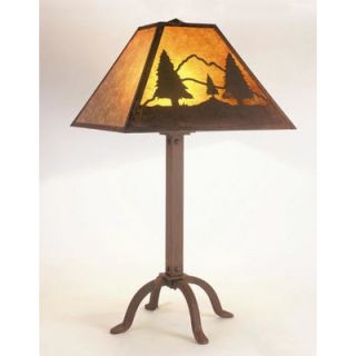 Timber Ridge 31 H Table Lamp with Square Shade