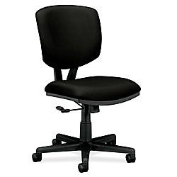 HON Volt 5701 Basic Swivel Task Chair 40 H x 25 34 W x 25 34 D Black