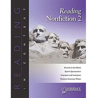 Saddleback Educational Publishing Reading Nonfiction 2; Enhanced eBook, Grades 6 12