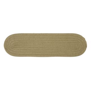Colonial Mills Set of 13 Boca Raton Thatch Oval Stair Tread Mats (Common: 8 in x 28 in; Actual: 8 in x 28 in)