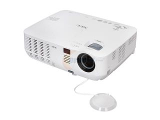 Open Box: NEC Display Solutions NP V260 SVGA 800x600 2600 Lumens DLP Mobile 3D Ready Projector 2000:1