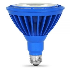 Feit Electric PAR38/B/LEDG5 PAR38 LED Bulb, E26 120V 16W   Blue