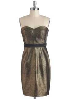 Gilded Glamour Dress  Mod Retro Vintage Dresses