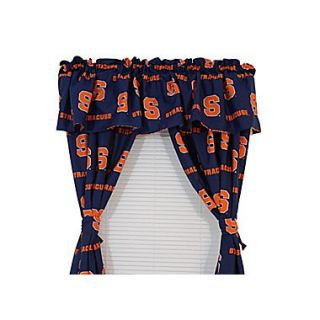 College Covers NCAA Syracuse Curtain Panels (Set of 2)