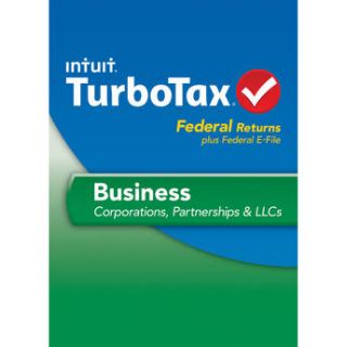 Intuit TurboTax Business Federal + E File 2013 423095