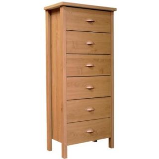 Venture Horizon Oak Finish 6 drawer Dresser