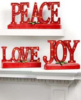 Gerson LED Words Collection   Holiday Lane