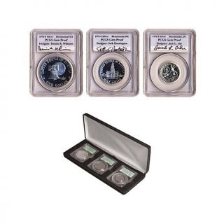 1976 S Signed Bicentennial Silver Proof 3 piece Collection   1975180
