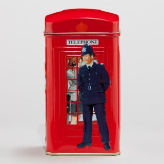 London Telephone Tea Tin, 25 Count