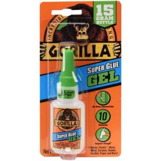Gorilla Super Glue Gel, 15 g