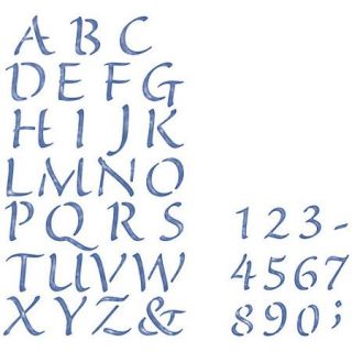Simply Stencils Value Pack, 2 Pack, Alphabet/Numbers