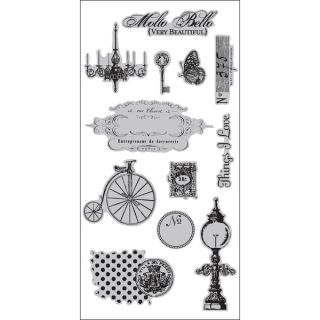 Gypsies Cling Stamps 4X9 Sheet Molto Bello  ™ Shopping