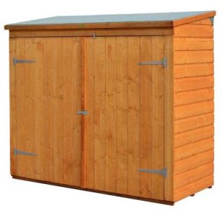 Bosmere Wall Store 6 ft. x 2 ft. 8 in. Wood Storage Shed A056