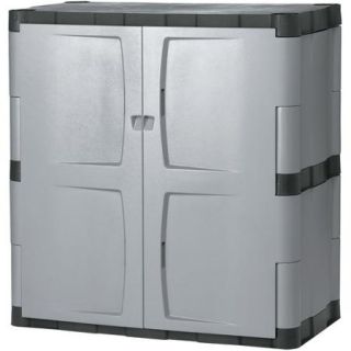 Rubbermaid FG708500mICHR 36" Mica and Charcoal Base Cabinet