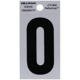 The Hillman Group 2 in. Vinyl Letter O 839348