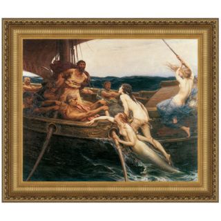 Design Toscano Ulysses and the Sirens, 1909 Replica Painting Canvas