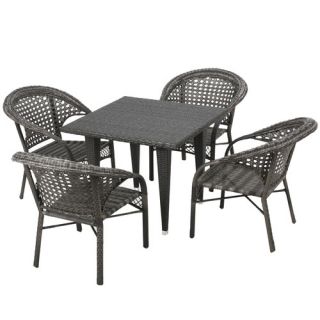 Norwich 5 Piece Outdoor Dining Set by Home Loft Concept