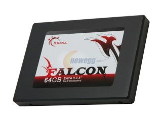 G.SKILL FALCON 2.5" 64GB SATA II MLC Internal Solid State Drive (SSD) FM 25S2S 64GBF1