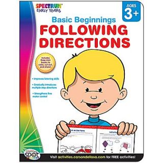 Spectrum Following Directions Activity Book