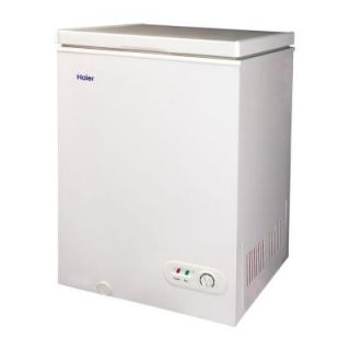 Haier 37 in. 7.1 cu. ft. Chest Freezer in White DISCONTINUED HCM071LC