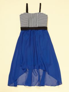 Stripe Hi Low Dress by Sally Miller