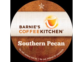 Barnies Coffee Kitchen  Flavored "Southern Pecan" (24) Count Single Serve Coffee K Cups. Keurig Compatible.