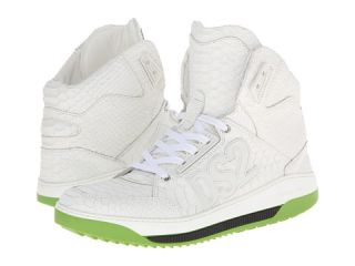 DSQUARED2 Stamped Satellite High Top Sneaker White