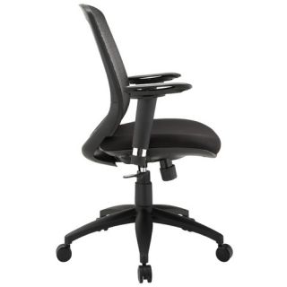 Cruise Mid Back Mesh Office Chair with Adjustable Armrests