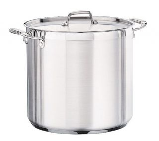 Tramontina 20 qt Pro. Covered Stock Pot with Stainless Lid —