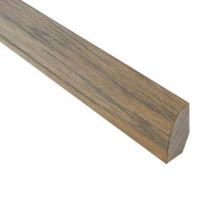 Artisan Sepia Hickory 3/4 in. Thick x 3/4 in. Wide x 78 in. Length Hardwood Quarter Round Molding LM6487   Mobile
