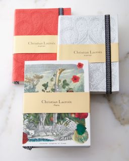 Christian Lacroix Wild Nature Notebooks, 3 Piece Set
