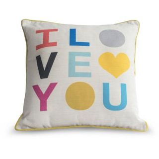 9 by Novogratz Love Letters Decorative Pillow