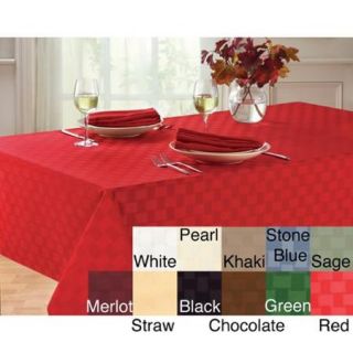 Reflections Microfiber Tablecloth 60x84 White