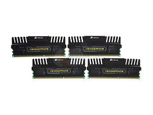 CORSAIR Vengeance 32GB (4 x 8GB) 240 Pin DDR3 SDRAM DDR3 2133 (PC3 17000) Desktop Memory Model CMZ32GX3M4A2133C10