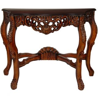 Queen Victoria Console Table by Oriental Furniture