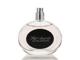 Her Secret Perfume by Antonio Banderas 2.7 oz / 75 ml Eau De Toilette Spray (Tester)