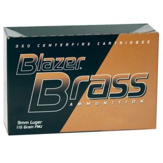 Blazer Brass Ammo Bulk Pack .380 ACP 95 gr. FMJ 250 rounds 450722