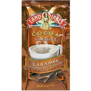 Land O Lakes Cocoa Classics Caramel & Chocolate Hot Cocoa Mix, 1.25 oz (Pack of 12)