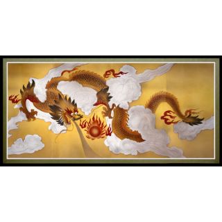 Dragons in the Sky Canvas Wall Art   15932439   Shopping
