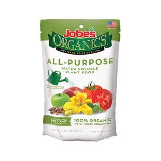 Jobes Easy Gardener 06528 50 Count Organics All Purpose Fertilizer Spikes 4 