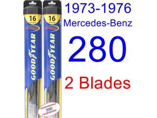 1973 1976 Mercedes Benz 280 Wiper Blade (Passenger) (Goodyear Wiper Blades Hybrid) (1974,1975)