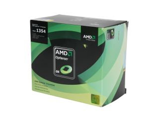 AMD Opteron 1354 Budapest 2.2 GHz 4 x 512KB L2 Cache 2MB L3 Cache Socket AM2 75W OS1354WBJ4BGHBOX Server Processor